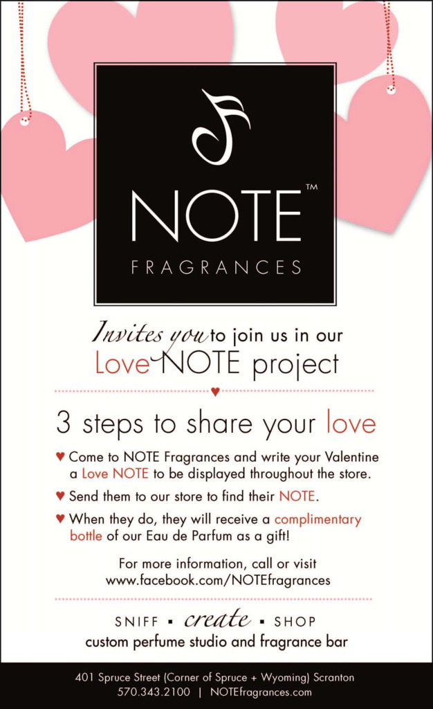 the love note project flyer